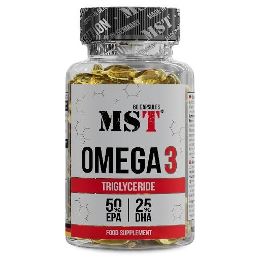 MST (МСТ) Omega 3 Triglyceride 75% (Тригліцерид Омега 3) капсули №60